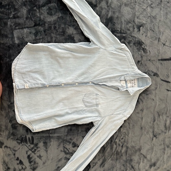 Frank & Eileen - The Eileen Classic Button Up - Classic blue - size small - Picture 5 of 12